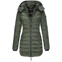 Polyester bubble coat puffer coat Women Parkas & thermal Solid PC