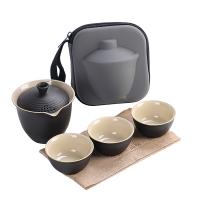 Ceramics Portable Tea Set multiple pieces & portable Solid Set