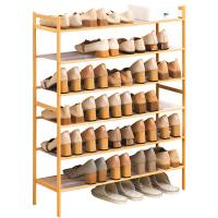 Bamboo Multilayer Shoes Rack Organizer durable PC