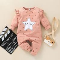 Cotton Baby Jumpsuit & for girl pink PC
