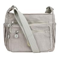 Nylon Adjustable Strap Crossbody Bag washed Polyester Solid PC