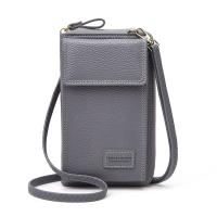 PU Leather Cell Phone Bag large capacity PC