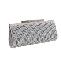 Polyester Clutch Bag with chain & with rhinestone PC