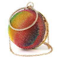 Polyester Round Ball Clutch Bag with chain PC