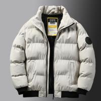Polyester Men Parkas thicken & loose & thermal Solid PC