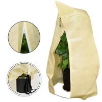 Canvas Plant Covers Freeze Protection Solid beige PC