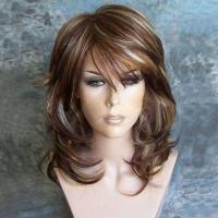 High Temperature Fiber Wavy Wig Can NOT perm or dye & for women gradient color PC