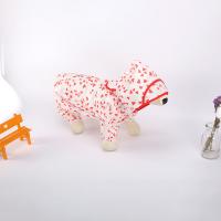 Polyester Hond Regenjas Afgedrukt hartpatroon meer kleuren naar keuze stuk