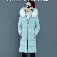 Polyester Plus Size Women Parkas mid-long style & thicken Solid PC
