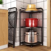 Carbon Steel foldable Kitchen Shelf stoving varnish PC