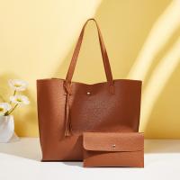 PU Leather Tassels Bag Suit soft surface PU Leather Solid PC