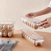 PET Creative Egg Storage Box durable & for Kitchen transparent PC