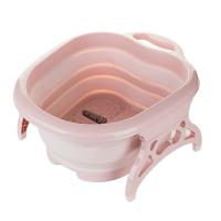 Thermo Plastic Rubber & Polypropylene-PP foldable Foot SPA Bucket & massage Solid PC