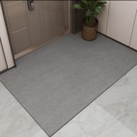 Suede Absorbent & Quick Dry Floor Mat plain dyed Solid PC