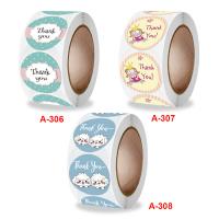 Pressure-Sensitive Adhesive Creative Sealing Sticker printed Set