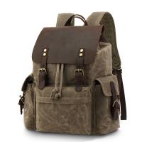 Canvas Backpack hardwearing Solid PC