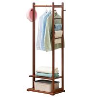 Moso Bamboo Clothes Hanging Rack thickening Solid PC