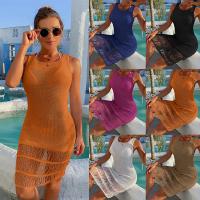 Polyester Swimming Cover Ups hollow knitted PC