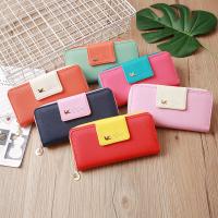 PU Leather Wallet soft surface Solid PC