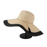 Straw Floppy Hat sun protection weave PC