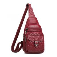PU Leather Sling Bag Solid PC