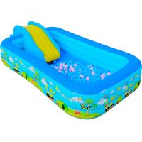PVC Inflatable Pool thickening  printed Cartoon multi-colored PC