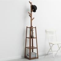 Bamboo Multifunction Clothes Hanging Rack Solid PC