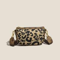 PU Leather Crossbody Bag soft surface leopard PC