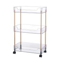 Alumina & PET Multilayer Shelf for storage & with pulley transparent PC