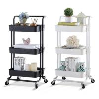 Plastic Portable Cart for storage & with pulley PC