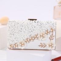 PU Leather hard-surface Clutch Bag Sequin PC
