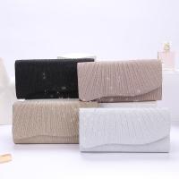 PU Leather Clutch Bag attached with hanging strap Solid PC