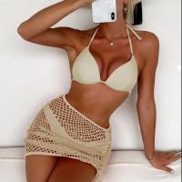 Polyester Bikini & three piece Solid Set