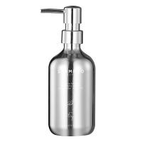 Polypropylene-PP Creative Lotion Containers Sliver Plated silver PC