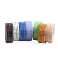 Paper DIY Decorative Adhesive Tape plaid PC