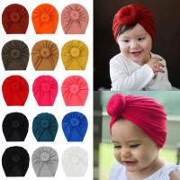 Combed Cotton & Spandex Baby Hat breathable Solid : PC