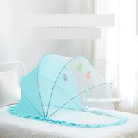 Hoge elasticiteit zijde & Staal Baby Mosquito Net Bed Solide meer kleuren naar keuze stuk