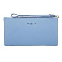 PU Leather Clutch Wallet can touch screen & soft surface Solid PC
