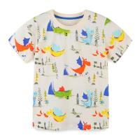 Algodón Camiseta chico, impreso, multicolor,  trozo