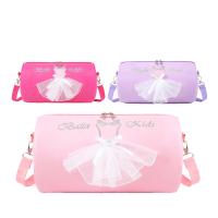 PU Leather Handbag soft surface & attached with hanging strap Polyester Cartoon PC