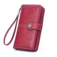 PU Leather Multifunction Wallet large capacity & hollow Solid PC
