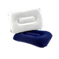 Flocking Fabric foldable Air Pillow for camping & portable PC