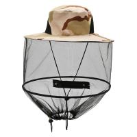 Poliéster Sombrero antimosquitos, impreso, diferente color y patrón de elección,  trozo