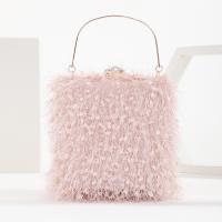 Polyester hard-surface & Tassels Clutch Bag Solid PC