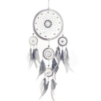Feather Creative Dream Catcher Hanging Ornaments handmade gray PC