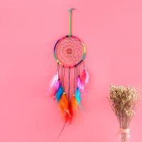 Feather Creative Dream Catcher Hanging Ornaments handmade multi-colored PC