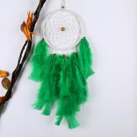 Feather Creative Dream Catcher Hanging Ornaments handmade green PC
