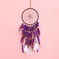 Feather Creative Dream Catcher Hanging Ornaments handmade purple PC