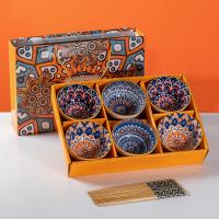 Keramik Besteck-Set, Handgefertigt, gemischtes Muster,  Festgelegt