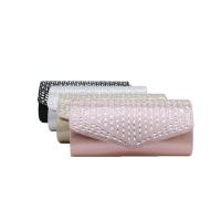 Polyester Box Bag & Evening Party Clutch Bag with rhinestone PC